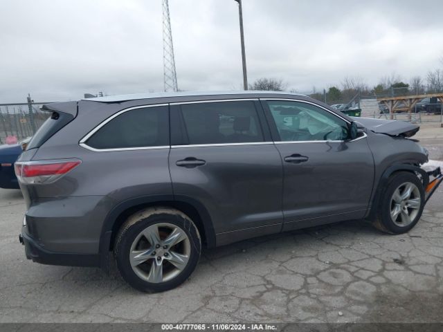 5TDDKRFH5FS215229 Toyota Highlander Limited Platinum V6