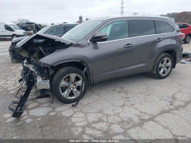 5TDDKRFH5FS215229 Toyota Highlander Limited Platinum V6