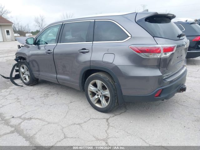 5TDDKRFH5FS215229 Toyota Highlander Limited Platinum V6