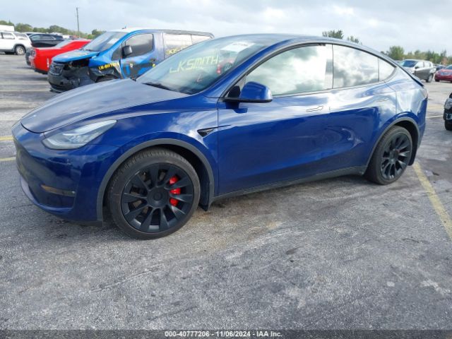 5YJYGDEE1MF259615 Tesla Model Y Long Range Dual Motor All-wheel Drive
