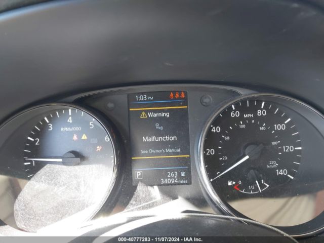 JN1BJ1BV6NW347005 Nissan Rogue Sport Sv Fwd Xtronic Cvt