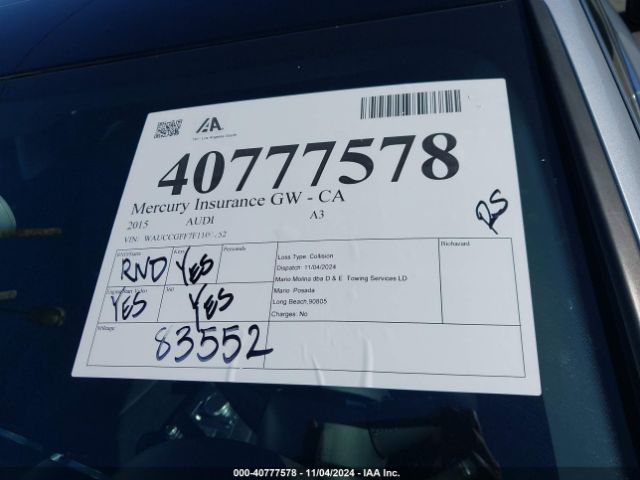 WAUCCGFF7F1100752 Audi A3 1.8t Premium