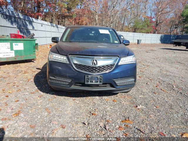 5FRYD4H95GB009420 Acura Mdx Advance   Entertainment Packages/advance Package