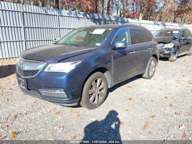 5FRYD4H95GB009420 Acura Mdx Advance   Entertainment Packages/advance Package