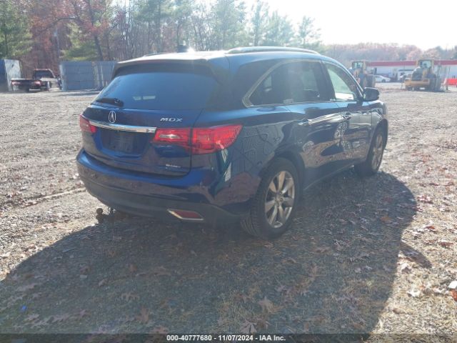 5FRYD4H95GB009420 Acura Mdx Advance   Entertainment Packages/advance Package