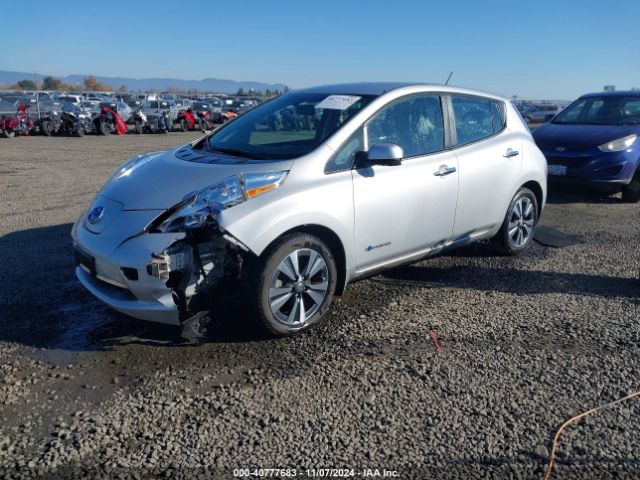 1N4AZ0CP1FC306592 Nissan Leaf Sl