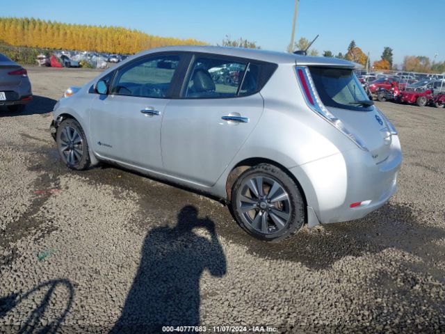 1N4AZ0CP1FC306592 Nissan Leaf Sl