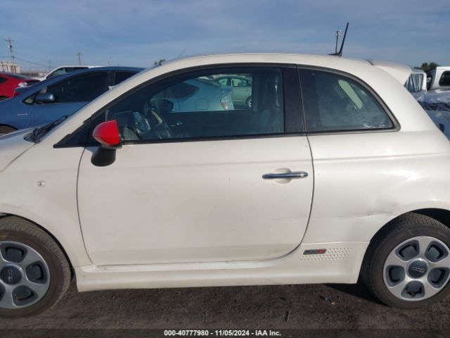 3C3CFFGE2GT125731 Fiat 500E BATTERY ELECTRIC