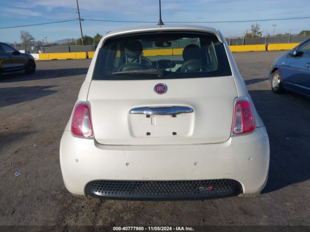 3C3CFFGE2GT125731 Fiat 500E BATTERY ELECTRIC