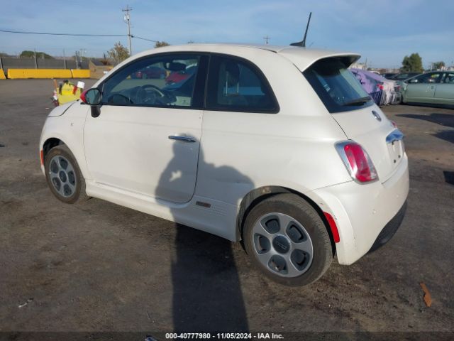 3C3CFFGE2GT125731 Fiat 500E BATTERY ELECTRIC