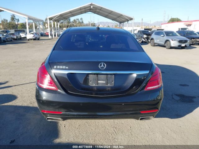 WDDUG6DB2HA291298 Mercedes-Benz S 550e Plug-in Hybrid