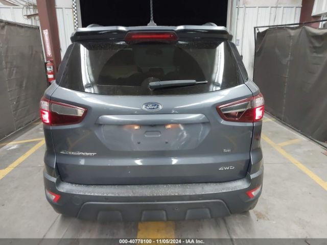 MAJ6S3JLXLC368595 Ford Ecosport Ses