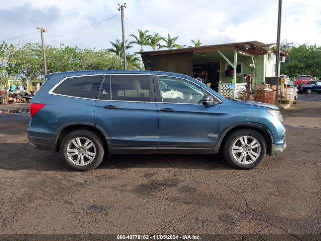 5FNYF5H12GB057503 Honda PILOT LX