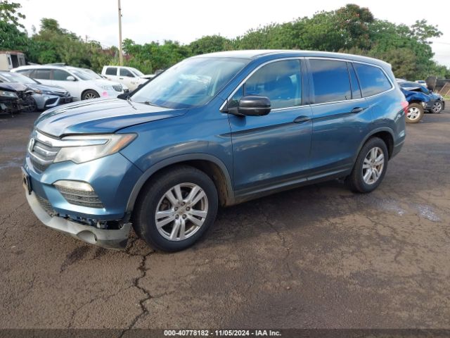 5FNYF5H12GB057503 Honda PILOT LX