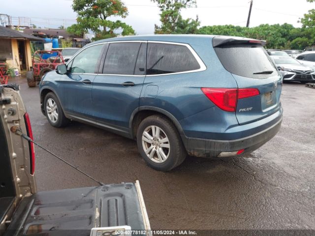 5FNYF5H12GB057503 Honda PILOT LX