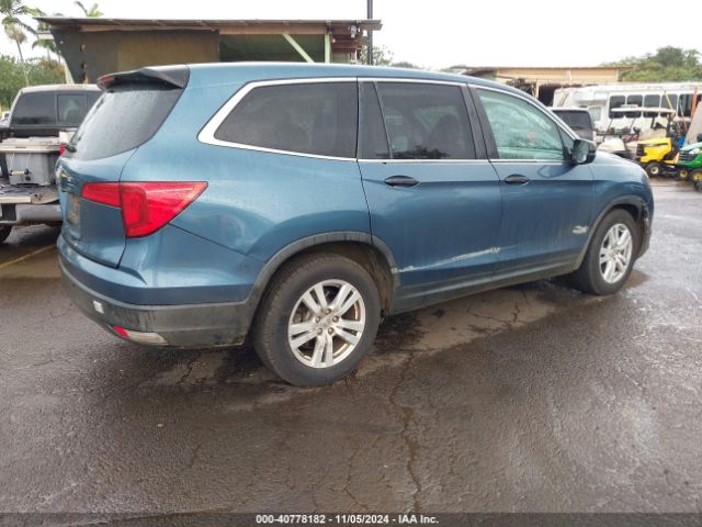5FNYF5H12GB057503 Honda PILOT LX