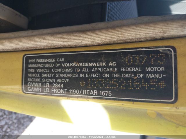 1973 VOLKSWAGEN BEETLE NCS107798         Photo 8