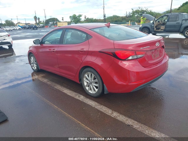 Hyundai ELANTRA SE 2014 KMHDH4AE5EU167011 Image 3