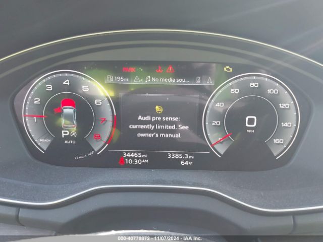 WA1FAAFY1N2083292 Audi Q5 Prestige 45 Tfsi S Line Quattro S Tronic