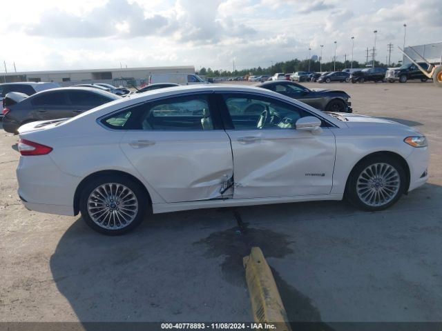 3FA6P0RU6ER224463 Ford Fusion Hybrid Titanium