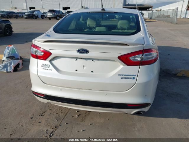 3FA6P0RU6ER224463 Ford Fusion Hybrid Titanium
