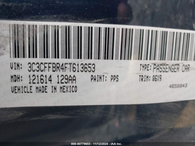 3C3CFFBR4FT613653 Fiat 500 SPORT