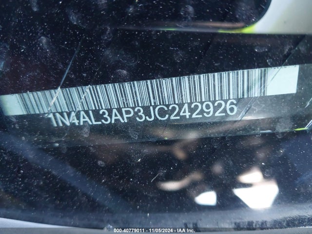 Nissan Altima 2.5 Sl 2018 1N4AL3AP3JC242926 Image 18