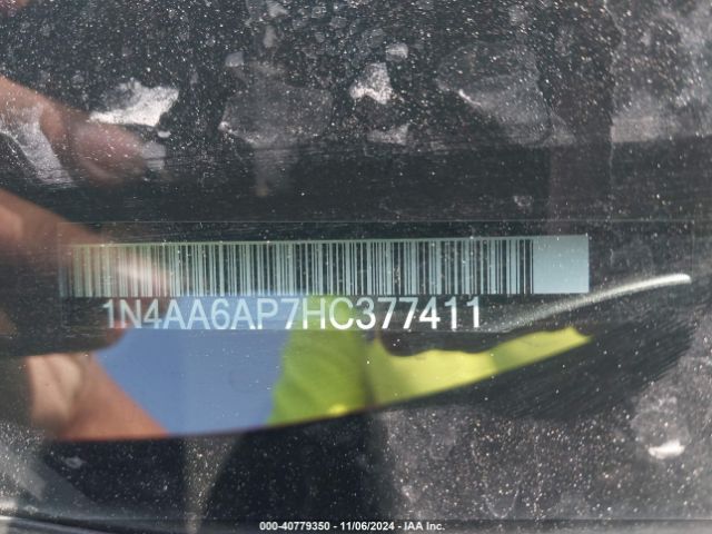 1N4AA6AP7HC377411 Nissan Maxima 3.5 Sl