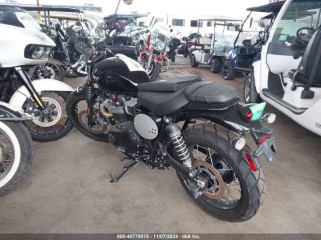 2022 TRIUMPH MOTORCYCLE STREET SCRAMBLER SMTD44G74NTAT4811 Photo 2