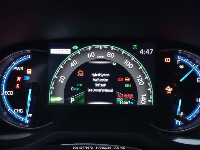 JTMRWRFV9PD196505 Toyota Rav4 Hybrid Xle