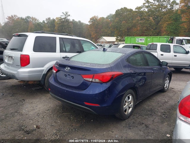 Hyundai ELANTRA SE 2014 5NPDH4AE8EH480942 Image 4