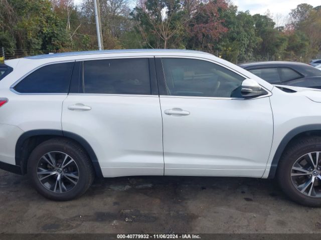 5TDKKRFH0GS131859 Toyota Highlander Xle V6