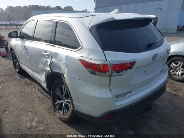 5TDKKRFH0GS131859 Toyota Highlander Xle V6