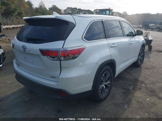 5TDKKRFH0GS131859 Toyota Highlander Xle V6