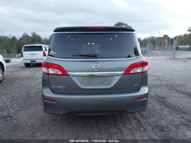 JN8AE2KPXH9169708 Nissan Quest Sv