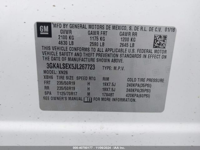 3GKALSEX5JL267723 GMC Terrain Denali