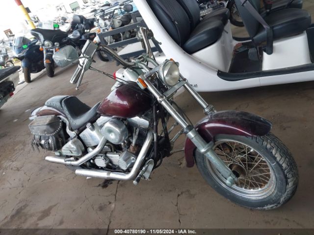 1987 HARLEY-DAVIDSON FXST 1HD1BKL16HY014141