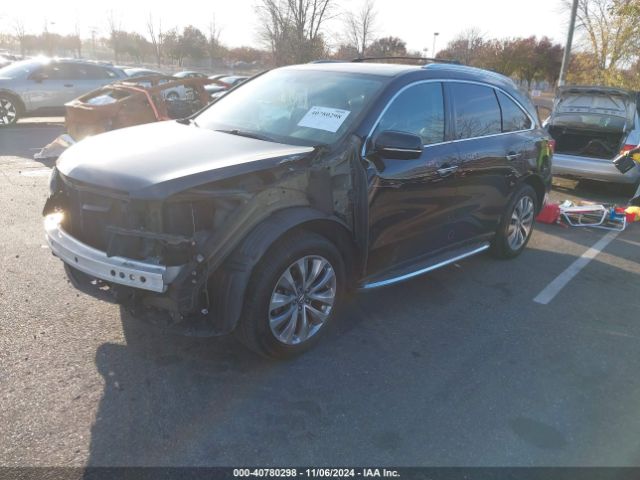 5FRYD4H41FB004279 Acura Mdx Technology Package