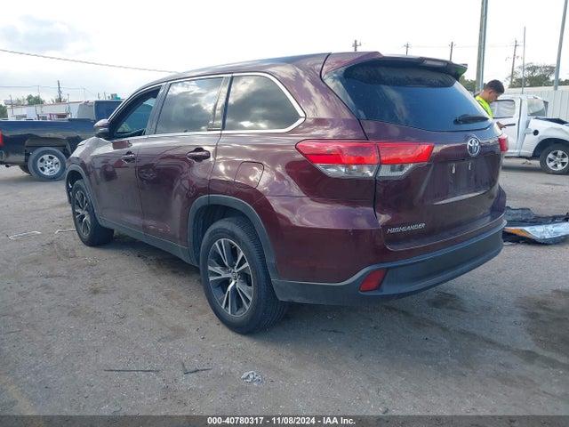 5TDZARFH4KS056853 Toyota Highlander Le