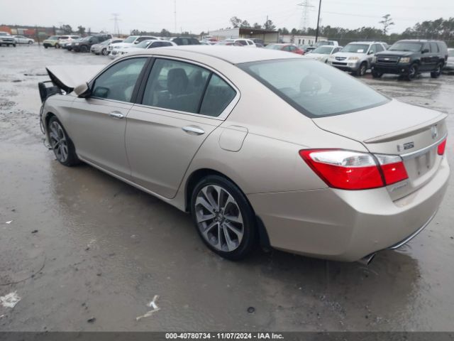 1HGCR2F5XEA166871 Honda Accord Sport