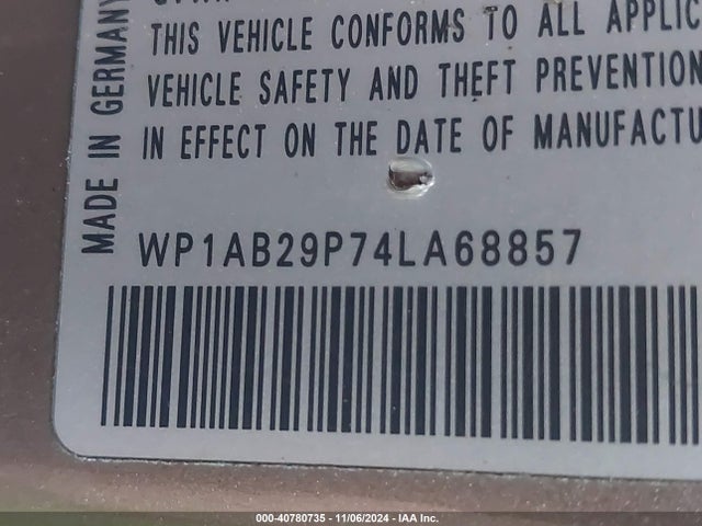 2004 PORSCHE CAYENNE WP1AB29P74LA68857 Photo 8