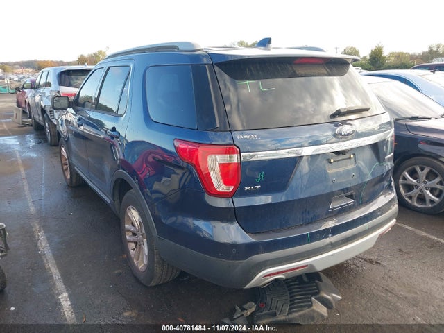 Ford EXPLORER XLT 2016 1FM5K7D80GGC31910 Image 3