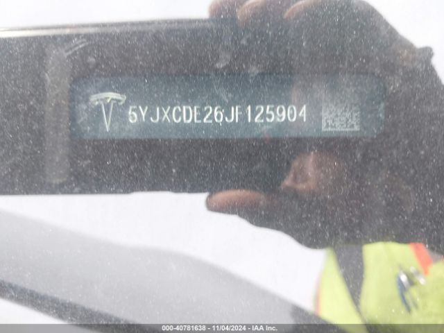 5YJXCDE26JF125904 Tesla Model X 100d/75d/p100d