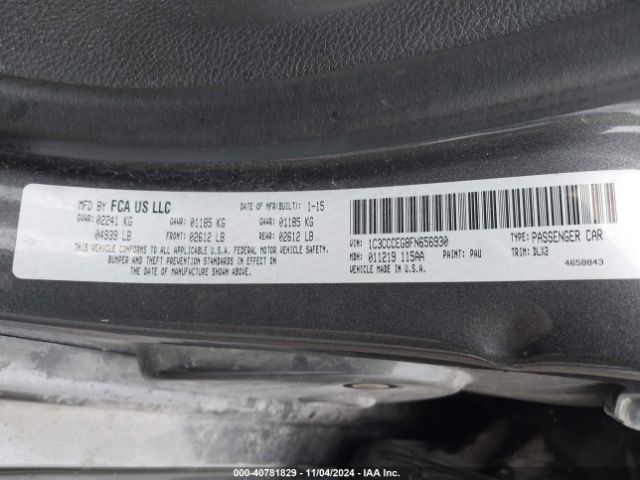 1C3CCCEG8FN656930 Chrysler 200 C