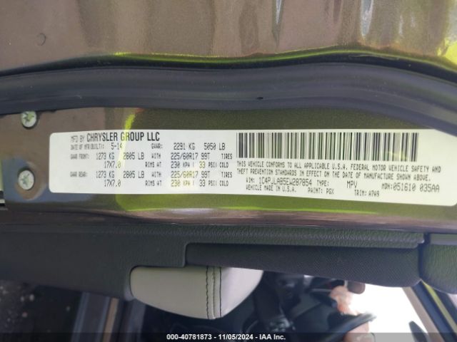1C4PJLAB5EW287854 Jeep Cherokee Sport