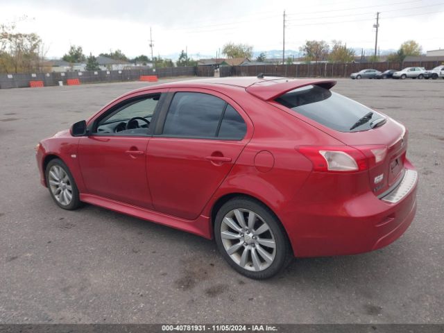2010 MITSUBISHI LANCER SPORTBACK JA32X8HW8AU013244 Photo 2