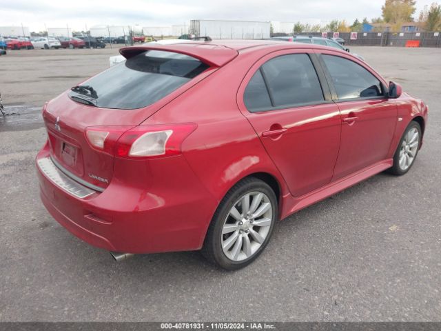 2010 MITSUBISHI LANCER SPORTBACK JA32X8HW8AU013244 Photo 3