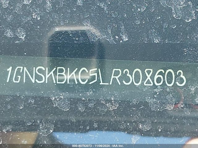 1GNSKBKC5LR308603 Chevrolet Tahoe 4wd Lt