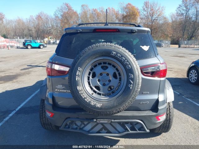 MAJ6P1CLXJC197427 Ford Ecosport Ses