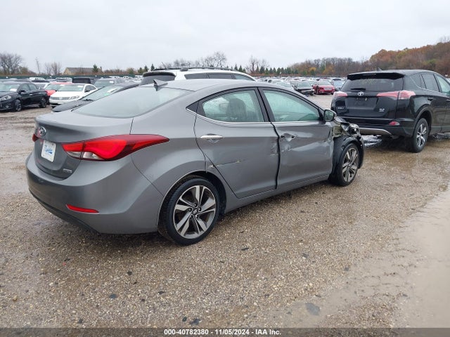 Hyundai Elantra Limited 2014 5NPDH4AE1EH457230 Image 4
